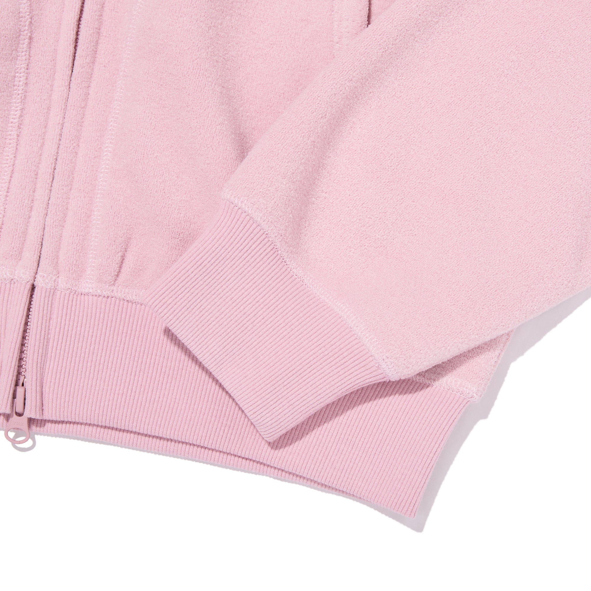 アーチチェリーテリークロップジップアップフーディ【ピンク】