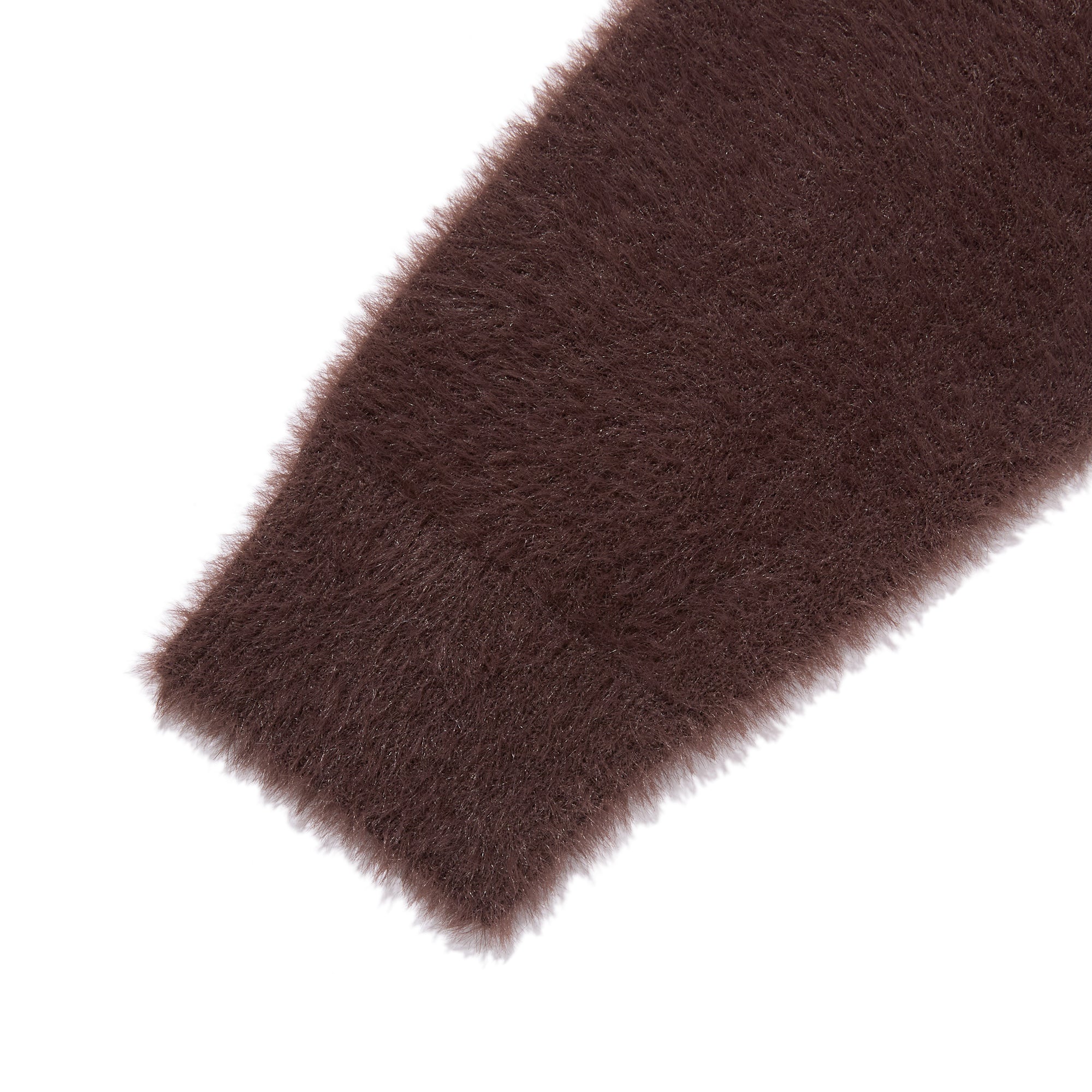 リボンチェリールーズフィットヘアリーカーディガン【アイボリー】