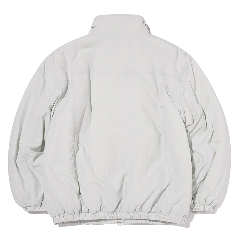 ポケットポイントルーズフィットパディングジャケット【ライトブルー】