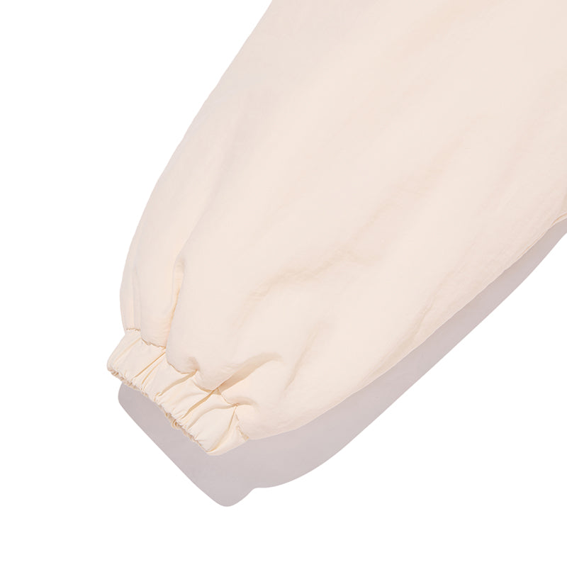 ポケットポイントルーズフィットパディングジャケット【ライトブルー】