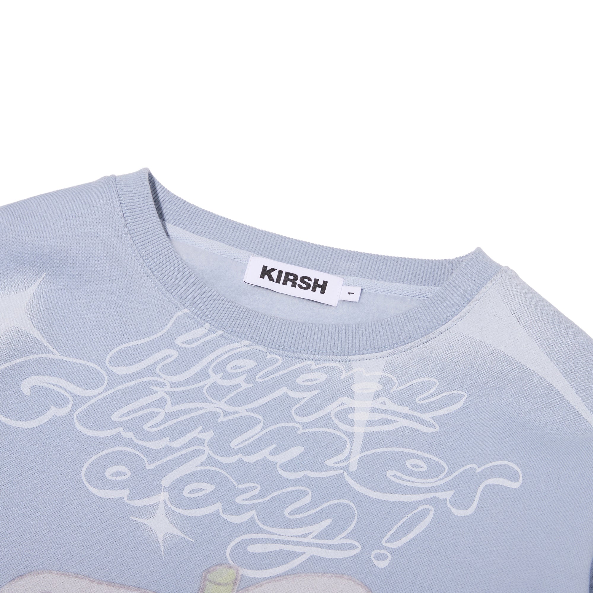 MILKFED. KIRSH コラボスウェット KIRSH X PYITU チェリーグラフィックスウェット【ブラック】