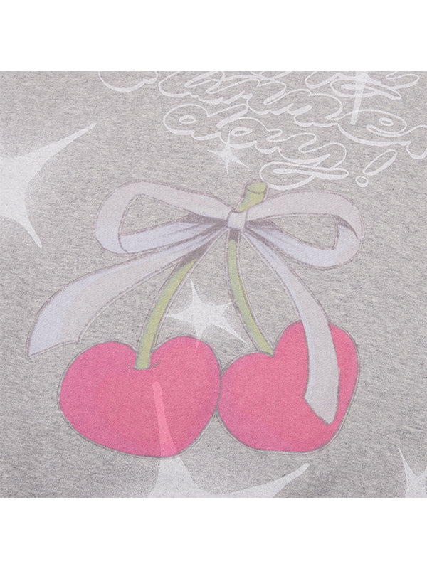 KIRSH X PYITU チェリーグラフィックスウェット【ブラック】