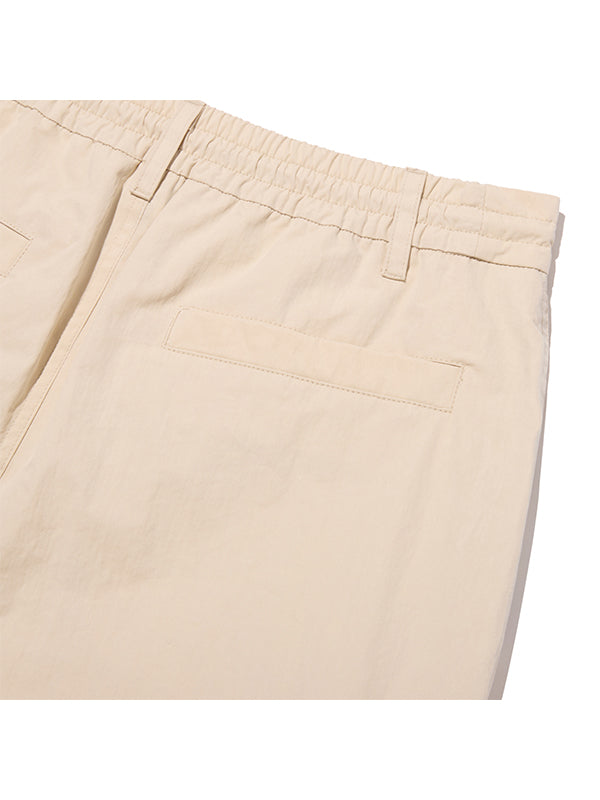 プレーンナイロンカーゴパンツ【ブラック】