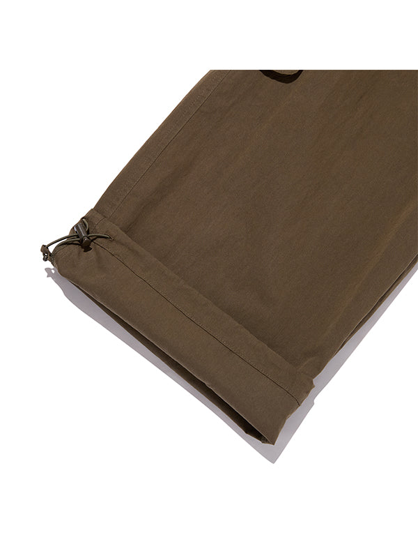 プレーンナイロンカーゴパンツ【ブラック】