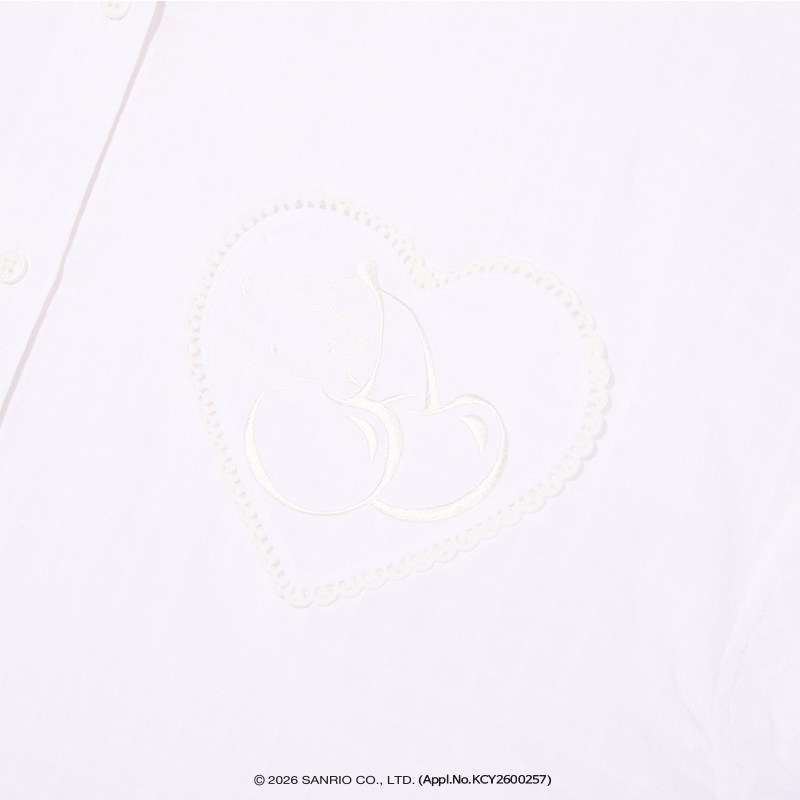 KIRSH X CHARMMYKITTY ルーズフィットサマーシャツ【ピンク】