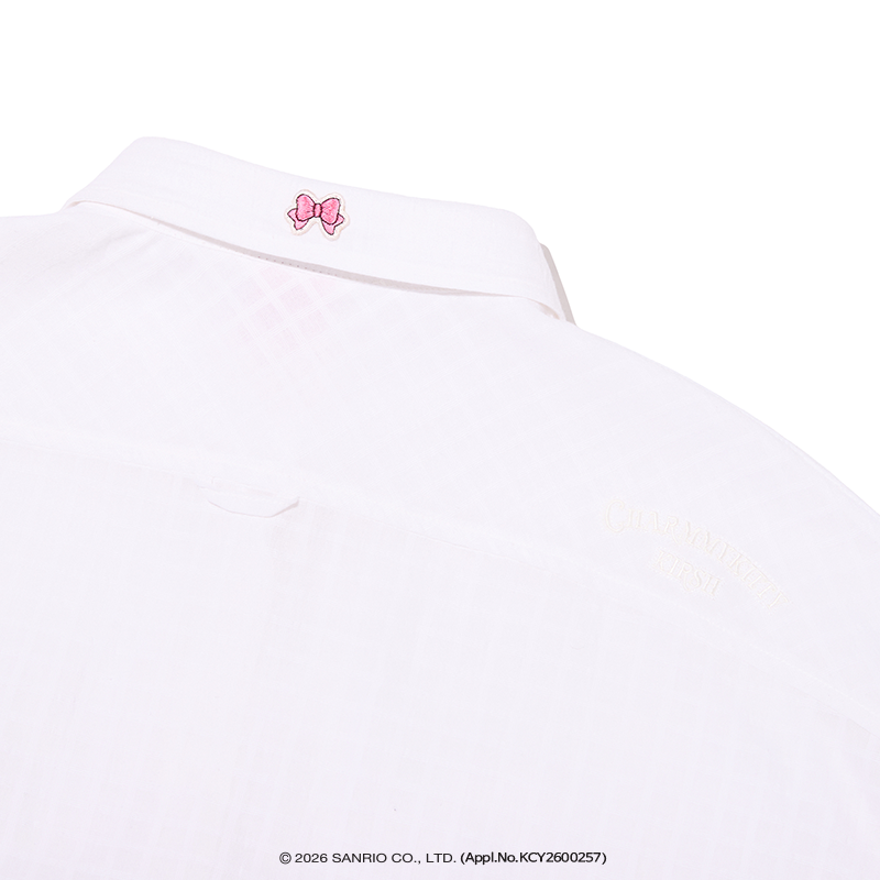 KIRSH X CHARMMYKITTY ルーズフィットサマーシャツ【ピンク】