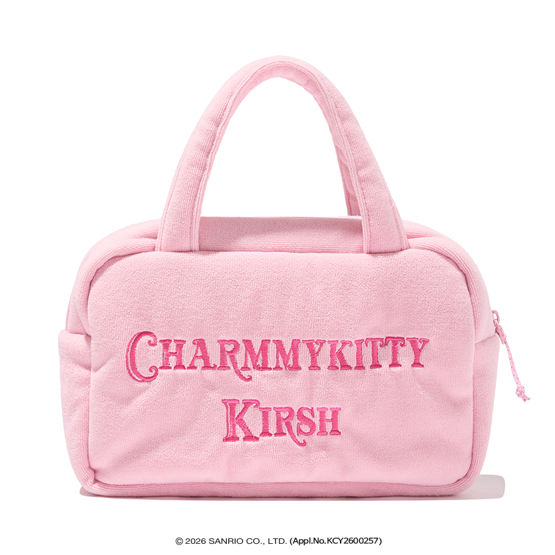 KIRSH X CHARMMYKITTY テリートートバッグ【ブラック】