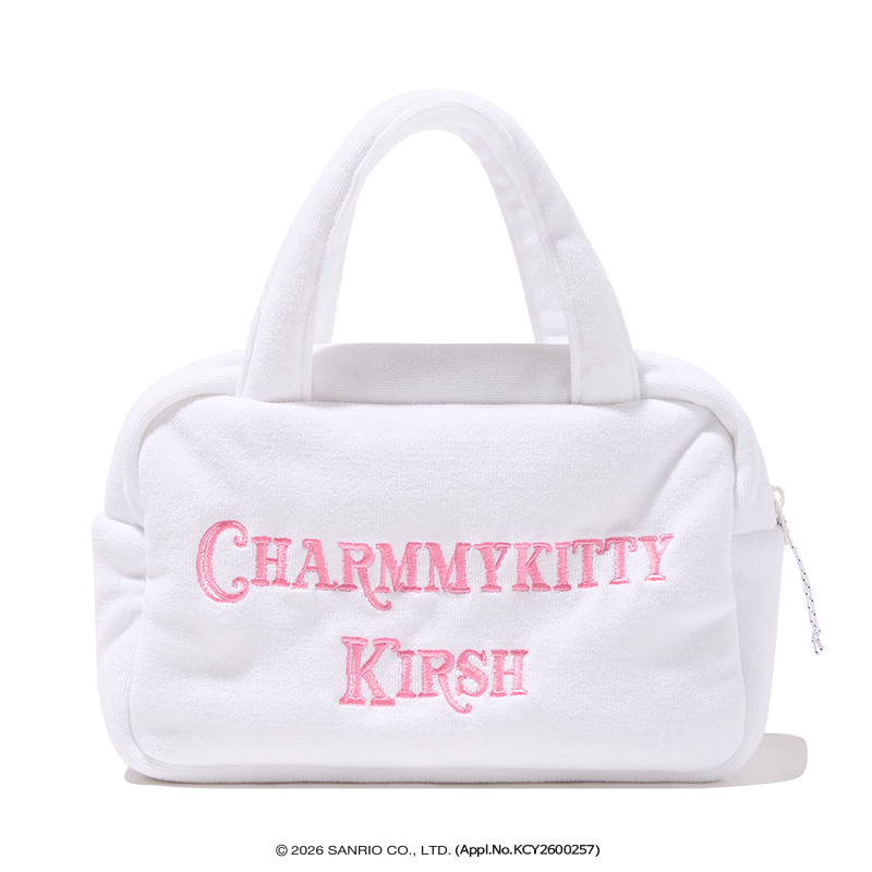 KIRSH X CHARMMYKITTY テリートートバッグ【ブラック】