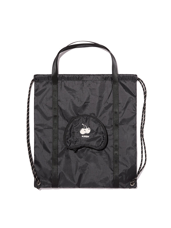 KIRSH ポケットパッカブルキーリング【ブラック】