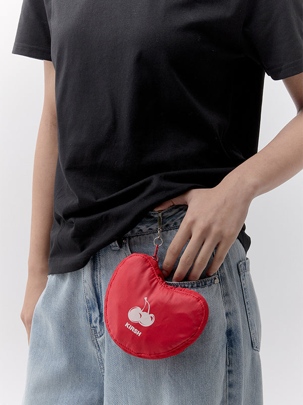 KIRSH ポケットパッカブルキーリング【レッド】