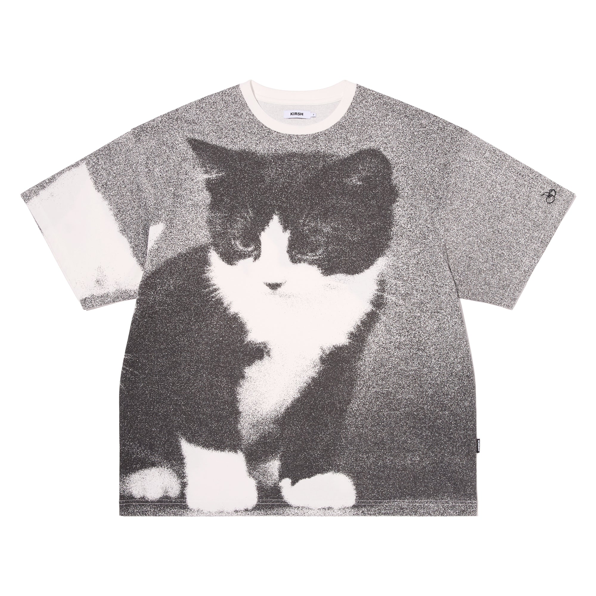 オールオーバープリントオーバーフィットTシャツ【グリーン】
