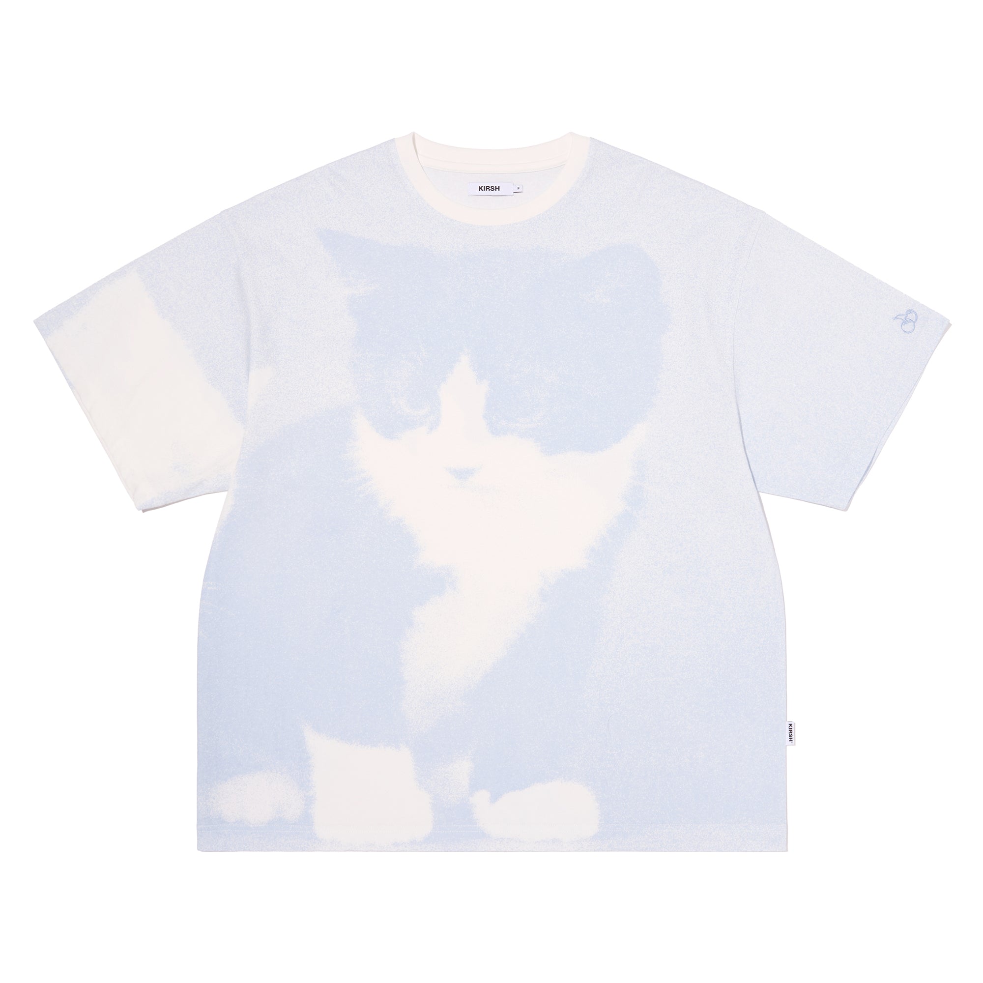 オールオーバープリントオーバーフィットTシャツ【グリーン】