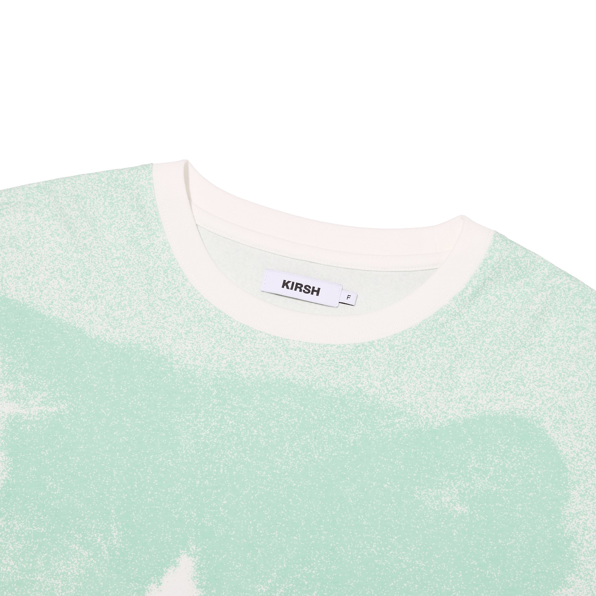 オールオーバープリントオーバーフィットTシャツ【グリーン】