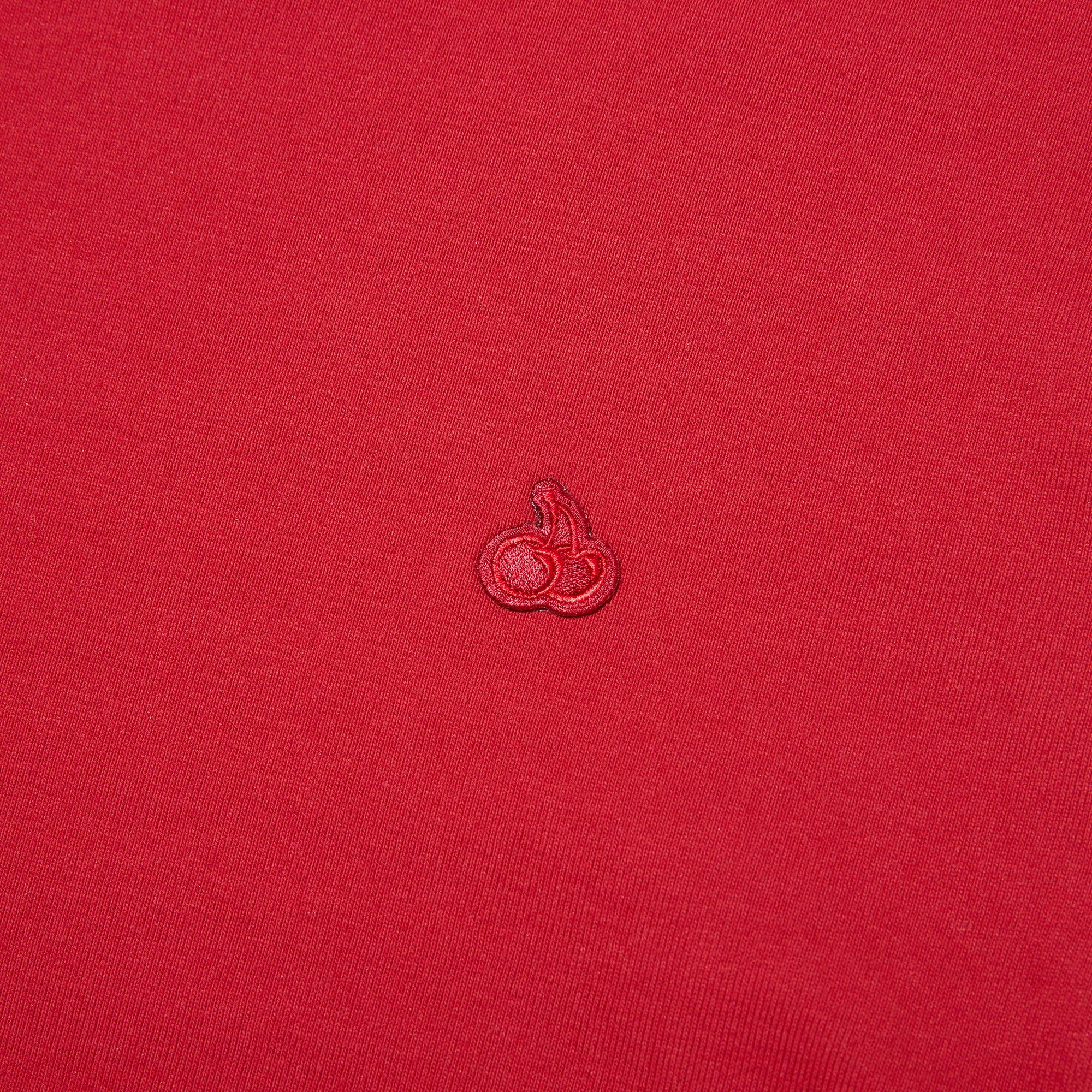 プレーンスリムフィットTシャツ【メランジグレー】