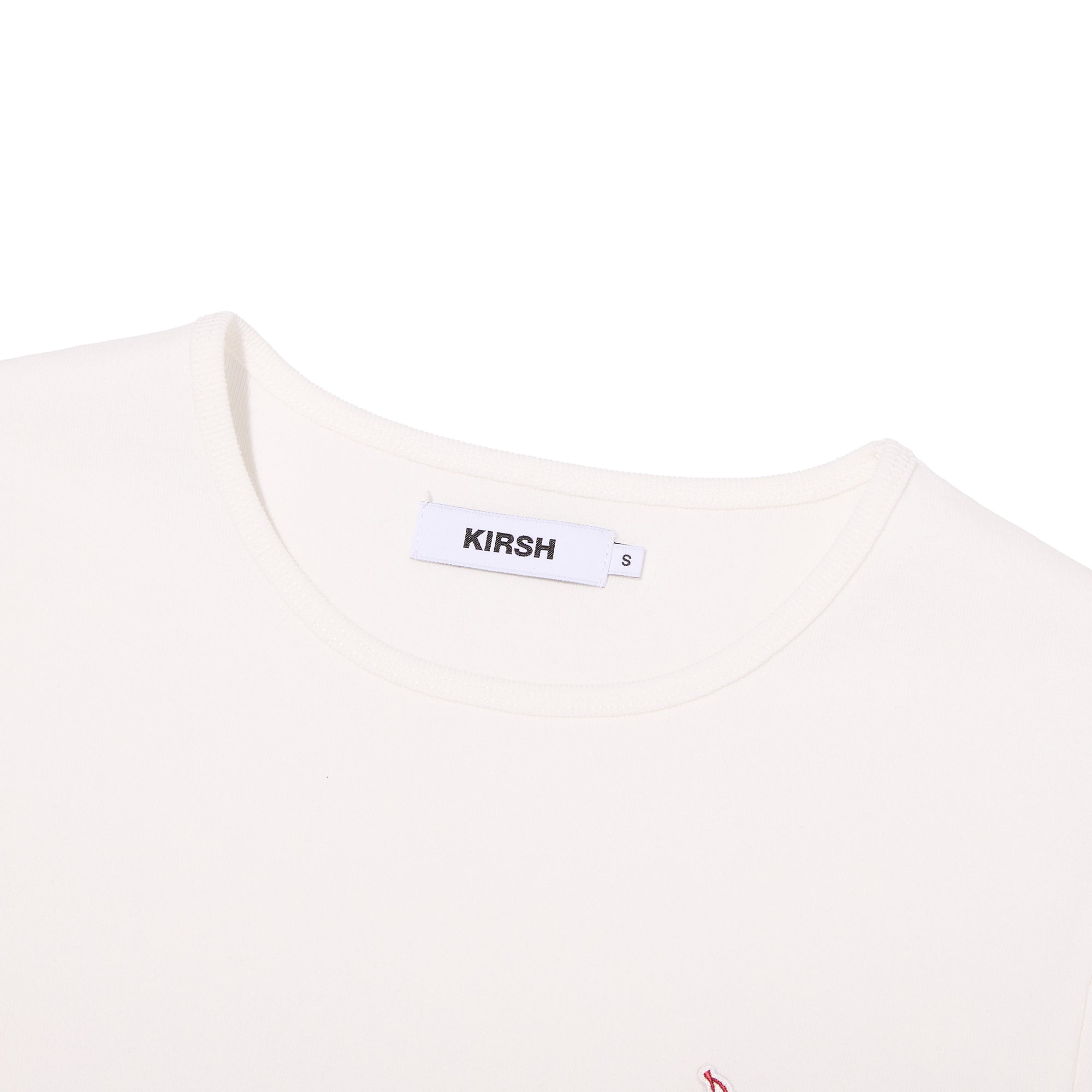 プレーンスリムフィットTシャツ【メランジグレー】