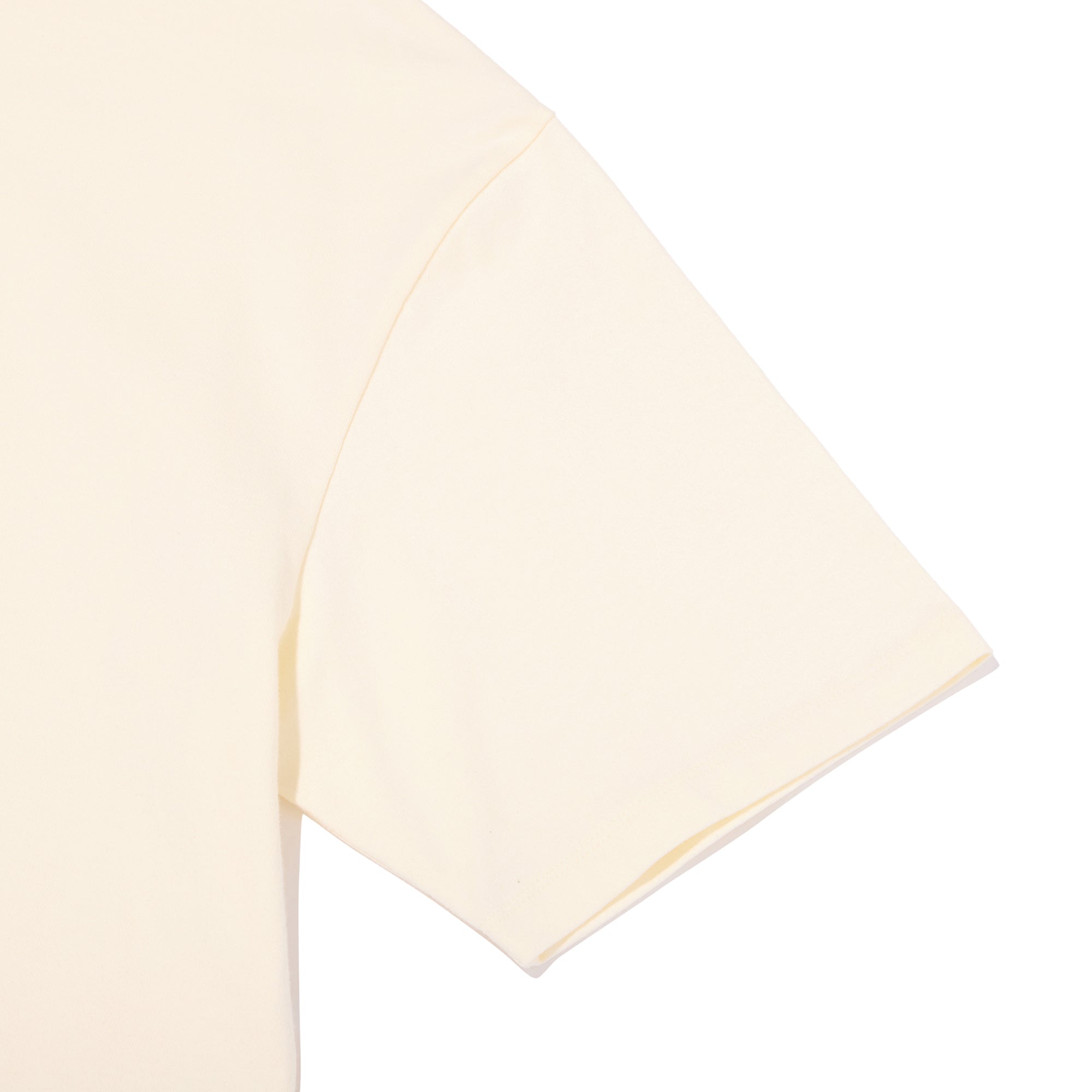 I LOVE KIRSH デニムアップリケ半袖Tシャツ【イエロー】