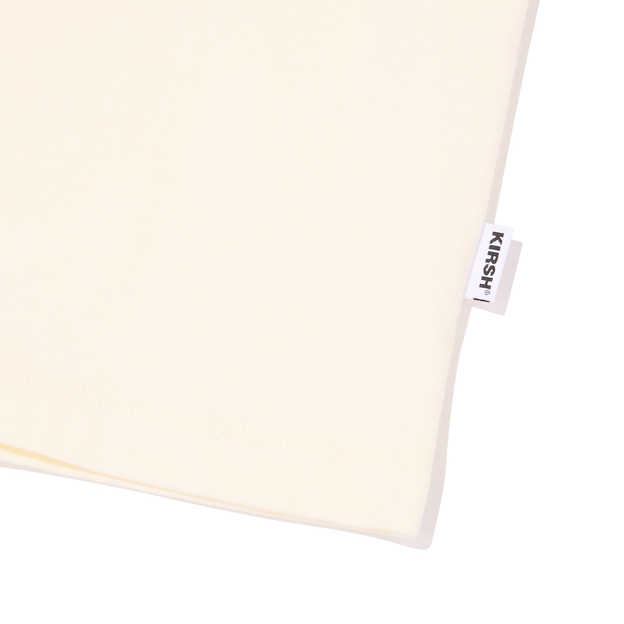 I LOVE KIRSH デニムアップリケ半袖Tシャツ【イエロー】