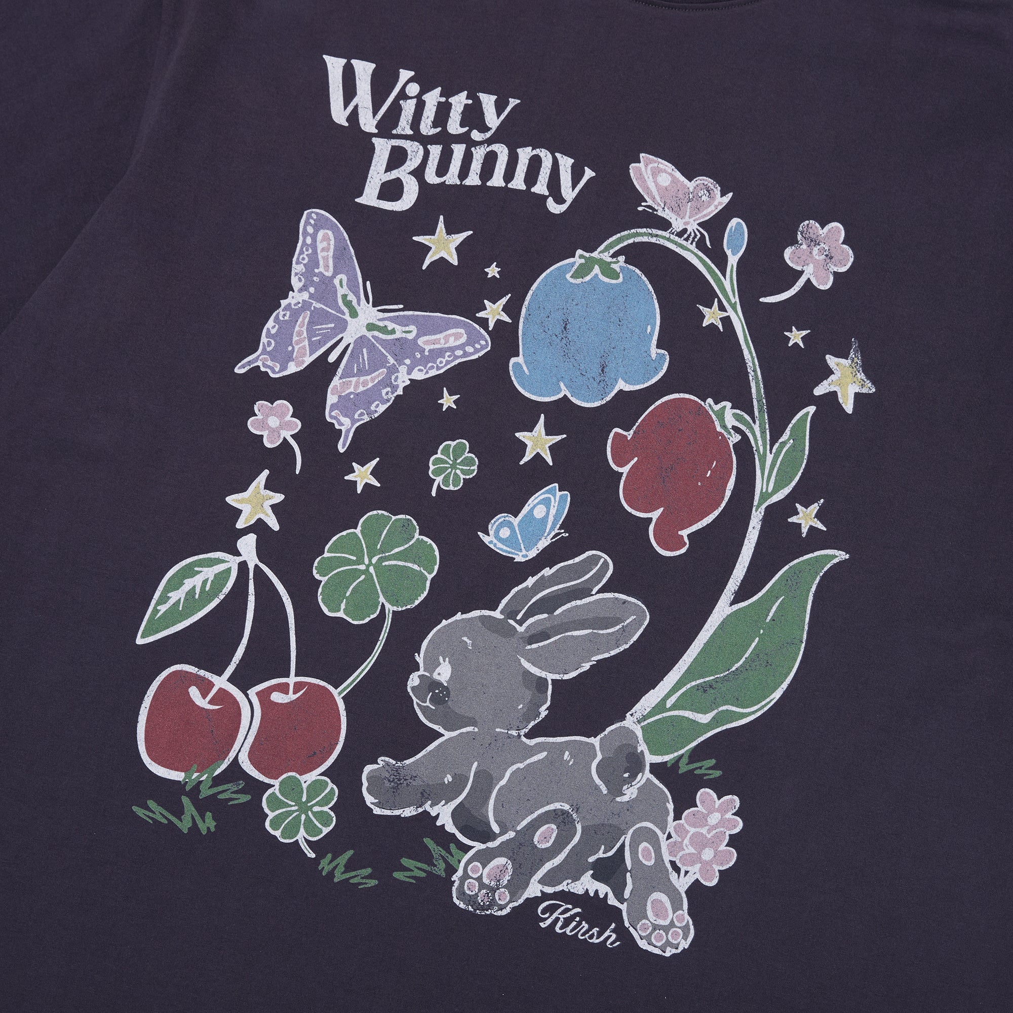 ウィッティーバニールーズフィットグラフィックTシャツ【ホワイト】