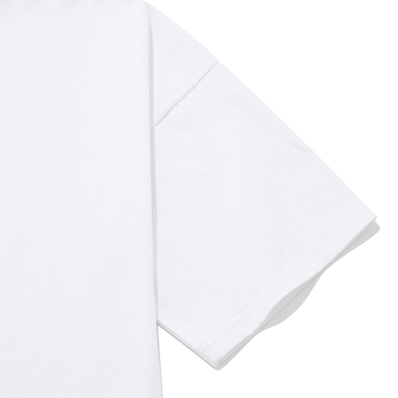コレクションオーバーサイズグラフィックTシャツ【ホワイト】