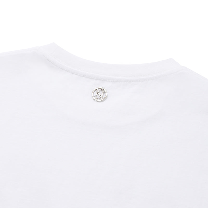 コレクションオーバーサイズグラフィックTシャツ【ホワイト】