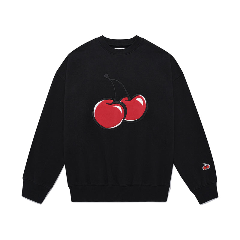 BIG CHERRY SWEATSHIRT【BLACK】