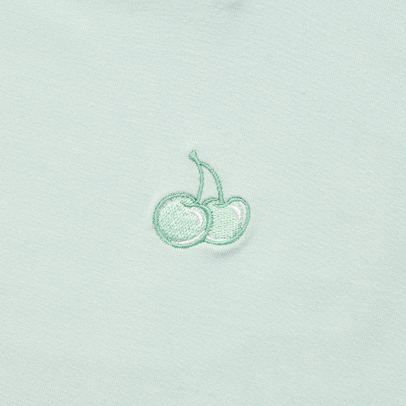 スモールチェリースクエアークロップTシャツ【ミント】