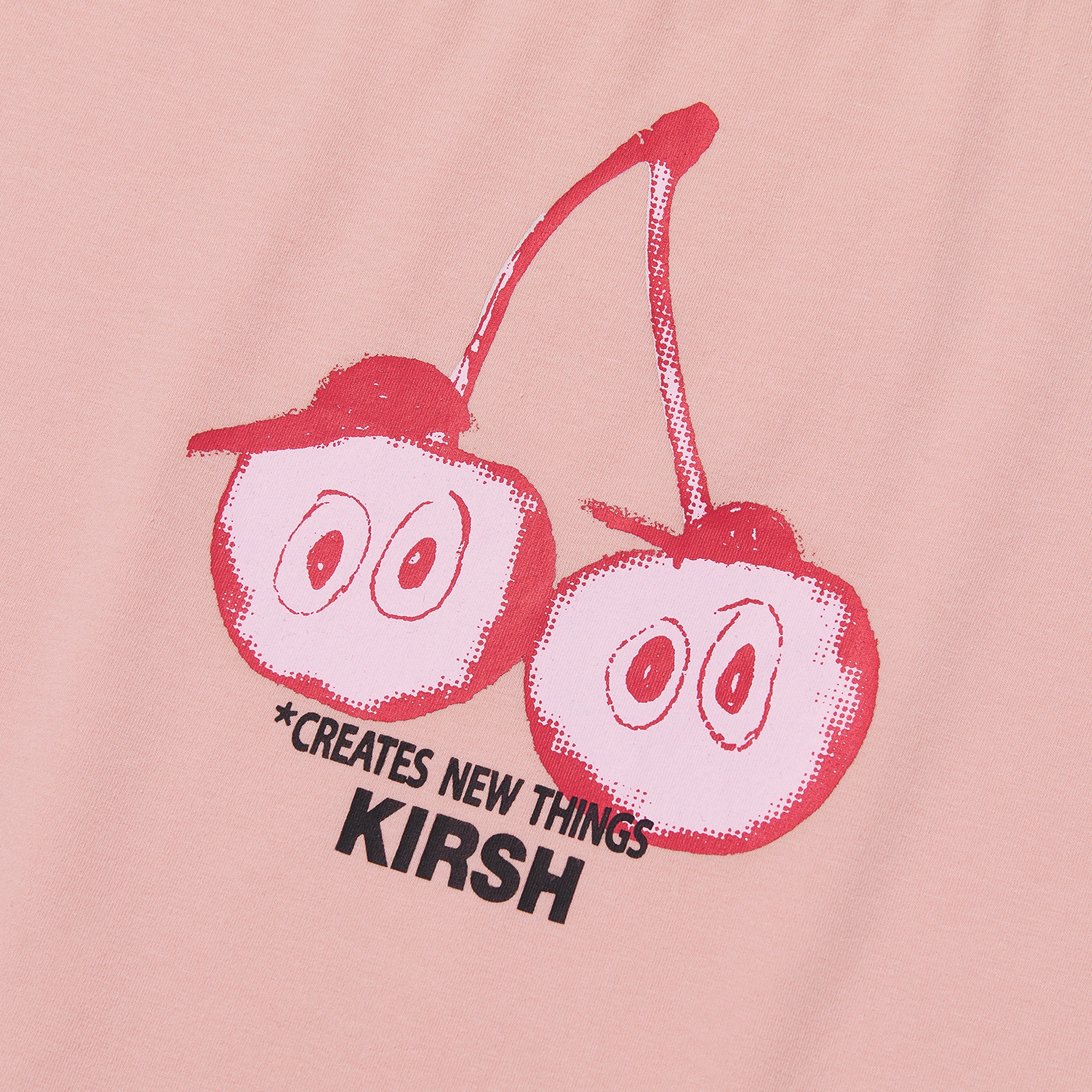 【日本限定】KIRSH X TOKYO ビックチェリークロップTシャツ【サーモン】