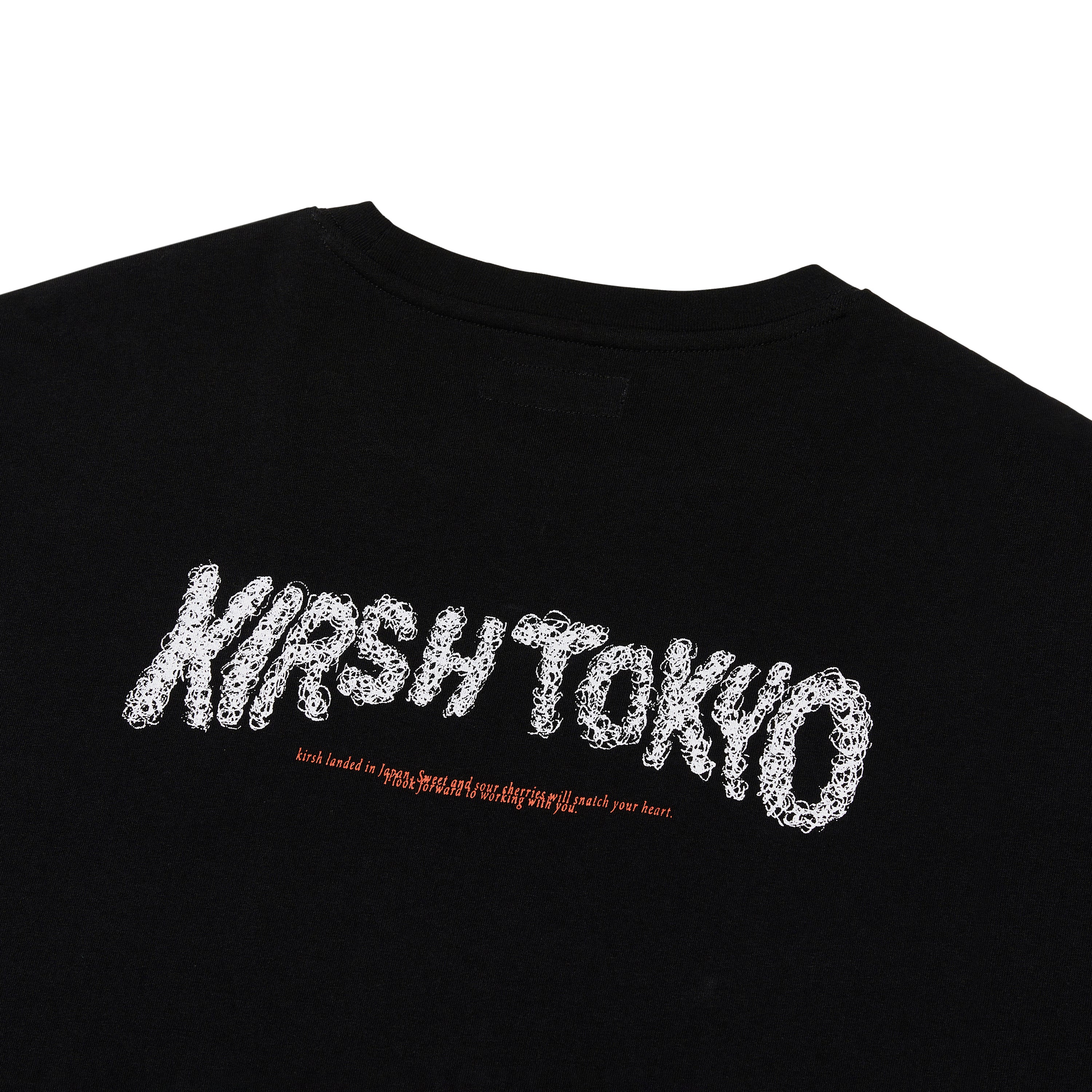 日本限定】KIRSH X TOKYO ハンドロゴTシャツ【ブラック】