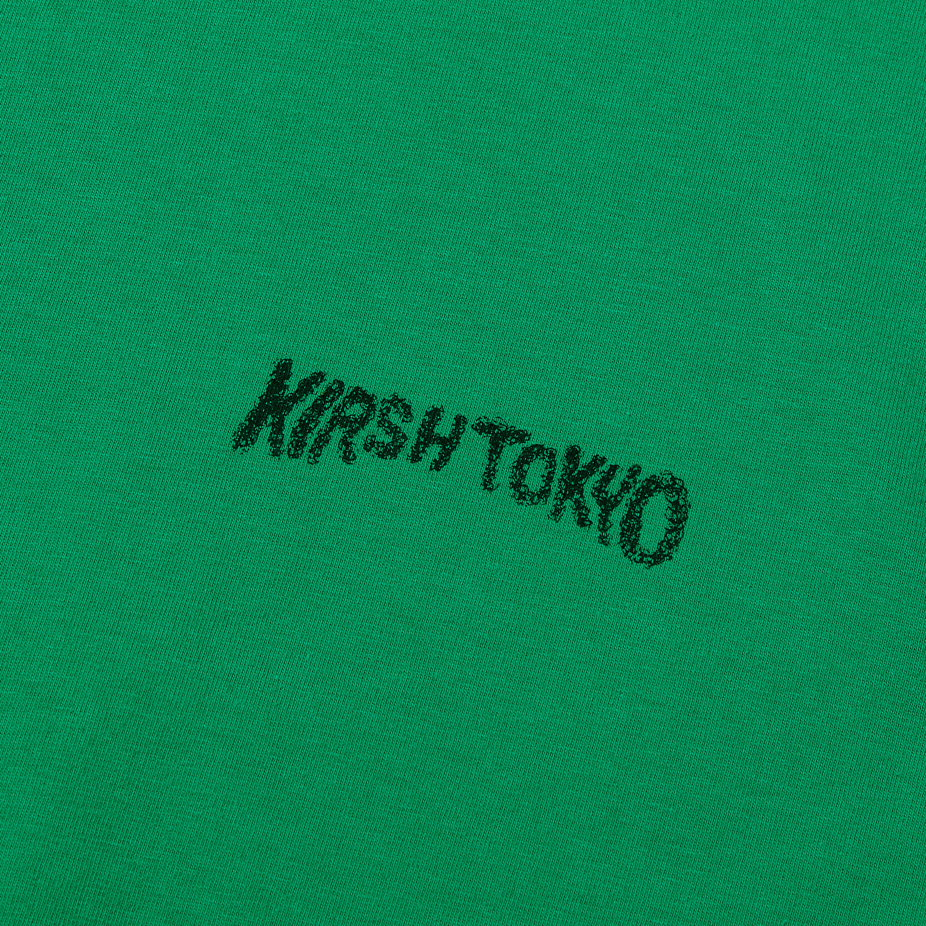 【日本限定】KIRSH X TOKYO ハンドロゴTシャツ【グリーン】