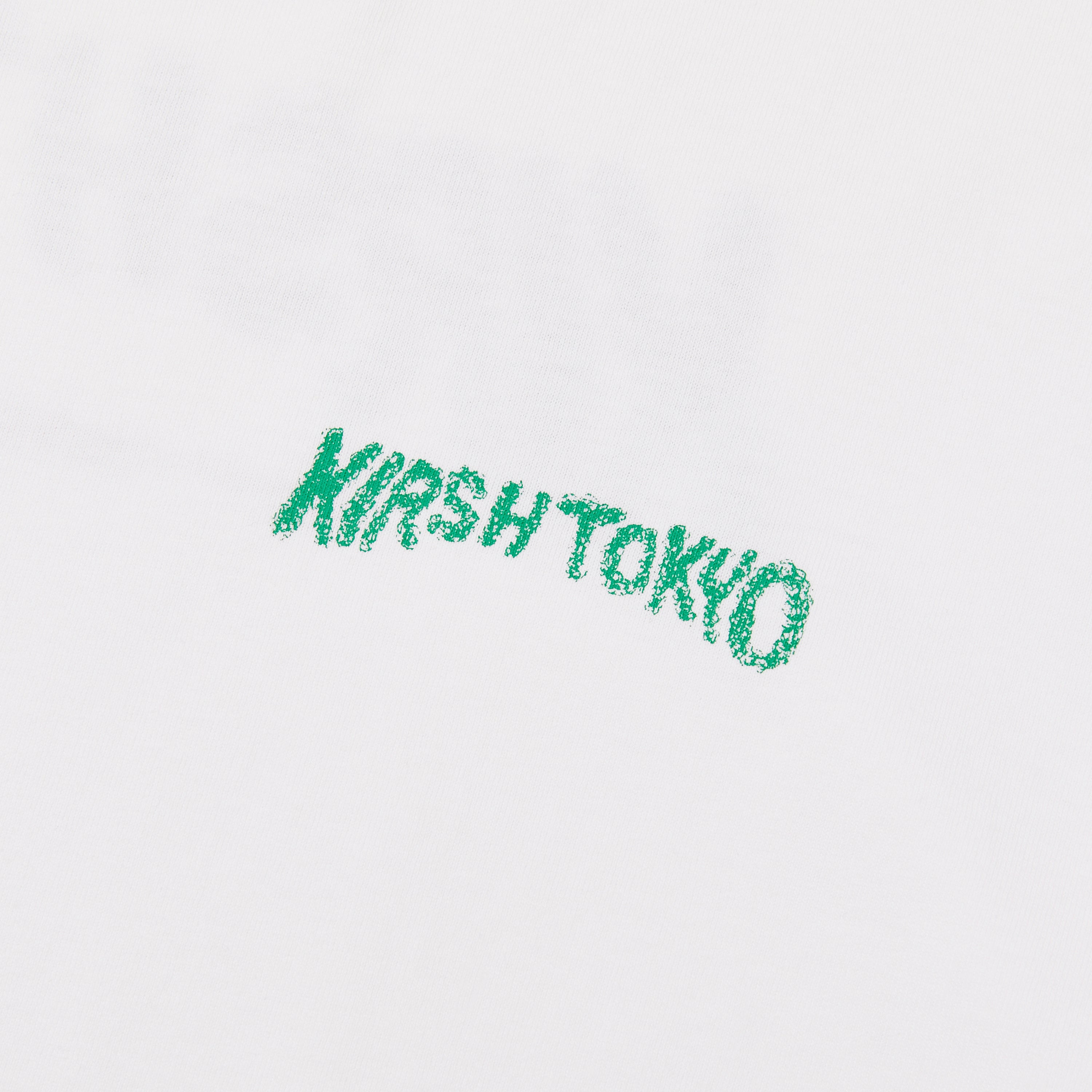 【日本限定】KIRSH X TOKYO ハンドロゴTシャツ【ホワイト】