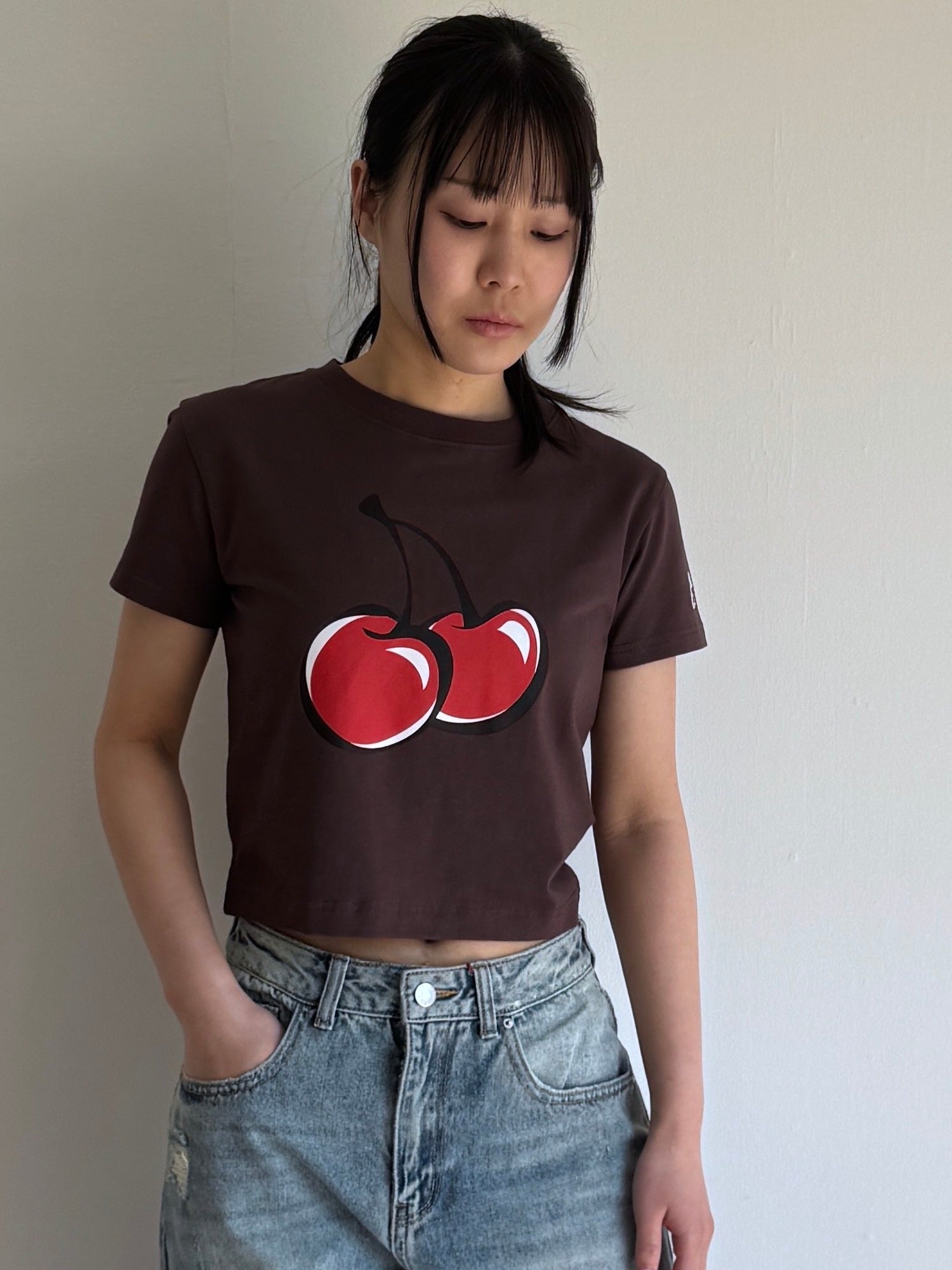 Big Cherry Tokyo Collection】シグネチャービックチェリークロップT