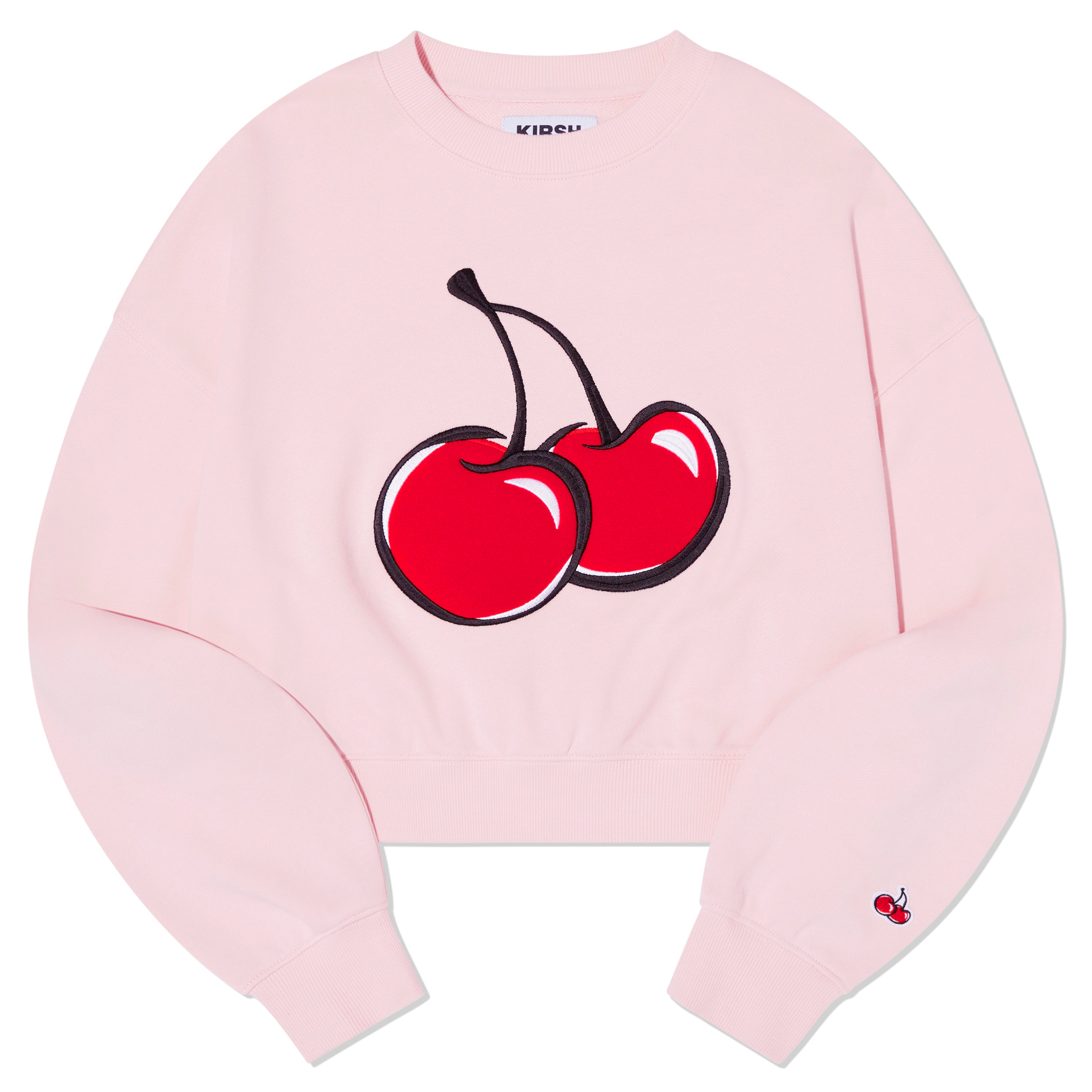 【Big Cherry Tokyo Collection】シグネチャービックチェリークロップスウェット【スカイ】