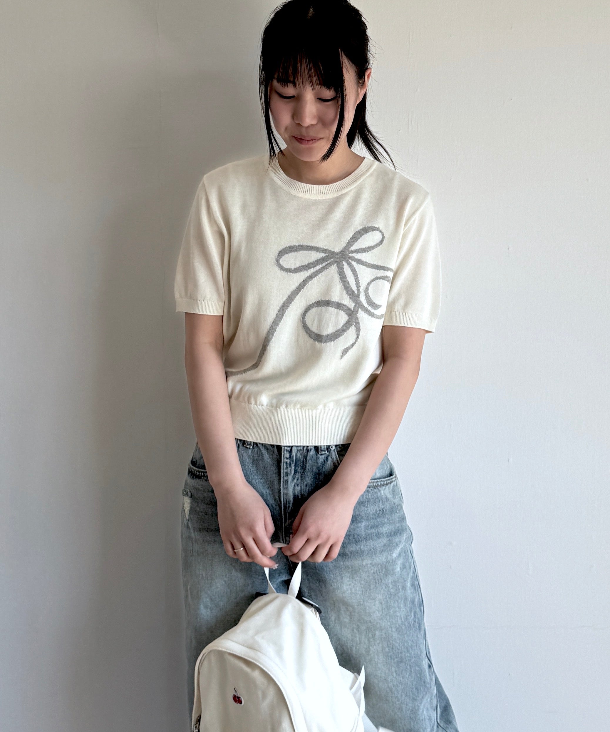 着用モデル身長155cm / 着用サイズ1