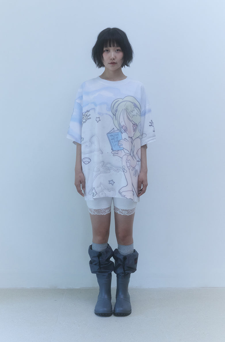 Tシャツ・カットソー [KIRSH X SUNONEBIRD2] FULL PRINT BIG OVERSIZED T-SHIRT KIRSH X SUNONEBIRD フルプリントビックオーバーサイズ Tシャツ