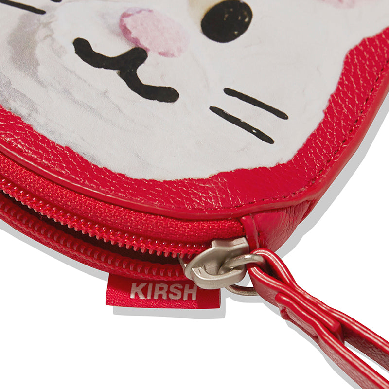 WITTY BUNNY HOLIDAY POUCH【RED】