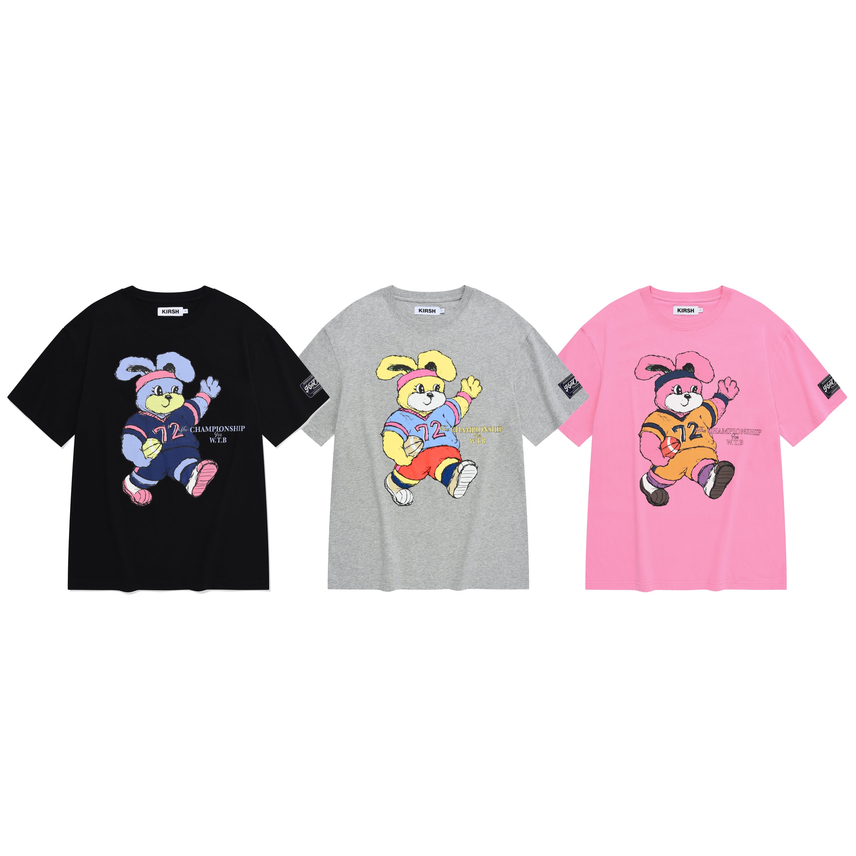 ウィティーバニールーズフィットグラフィックTシャツ【ピンク】