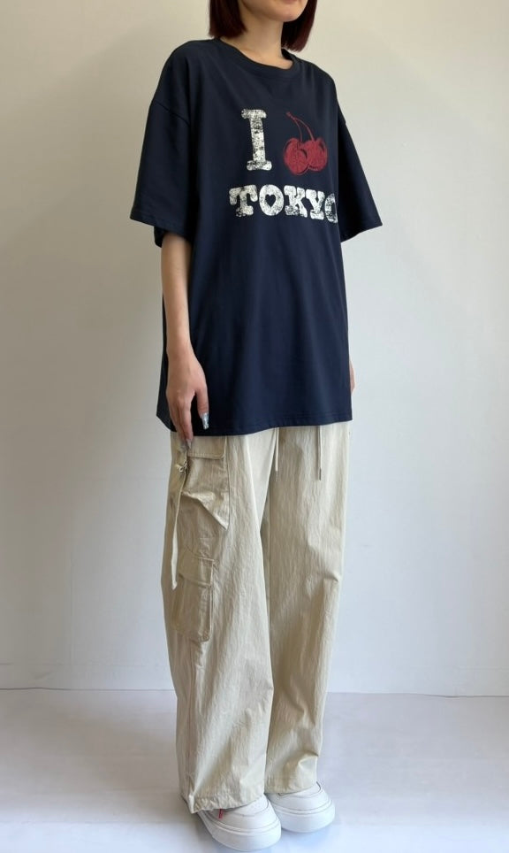 I LOVE TOKYO Tシャツ【ネイビー】