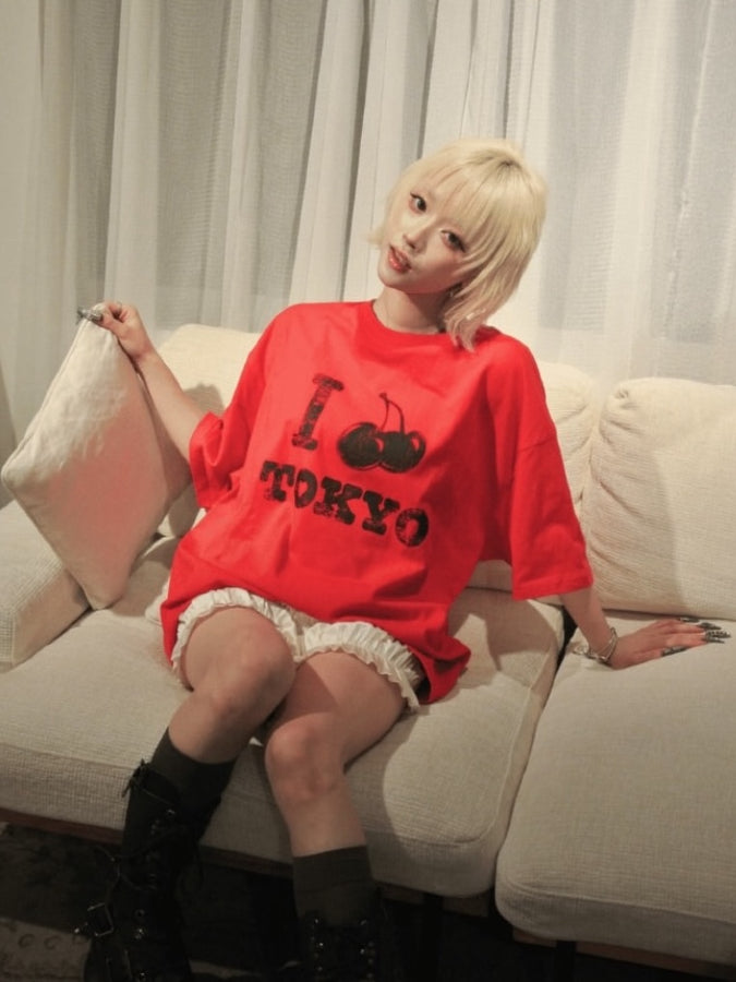 I LOVE TOKYO Tシャツ【レッド】