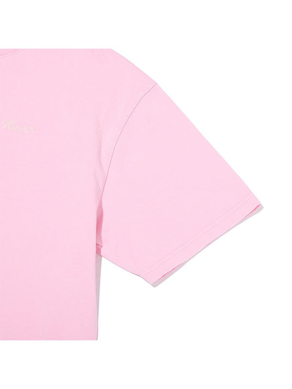 ワーディングルーズフィットピグメントTシャツ【スカイ】